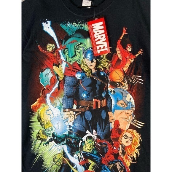 Vintage Marvel Mad Engine T-Shirt XS Rare Super Hero Graphic Superhero Comics - Picture 9 of 13